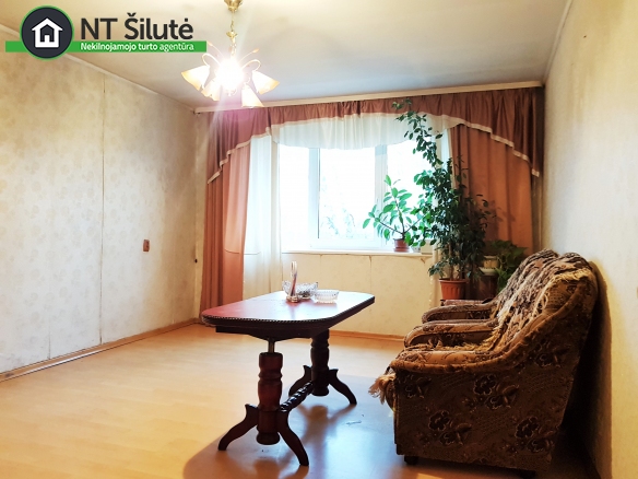 PARDUODAMAS  2 KAMBARIŲ BUTAS ŠILUTĖS R.SAV. TARVYDŲ K.