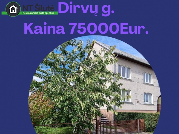 PARDUODAMAS GYVENAMAS NAMAS DIRVŲ G. 