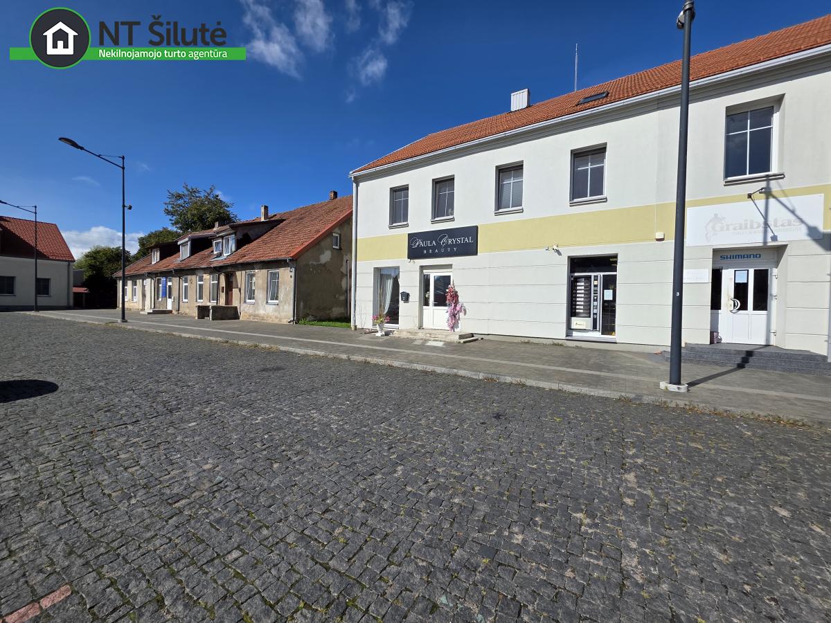 PARDUODAMAS 1 KAMBARIO BUTAS PIRMAME AUKŠTE, ŠILUTĖJE, TURGAUS G. 8 (21)