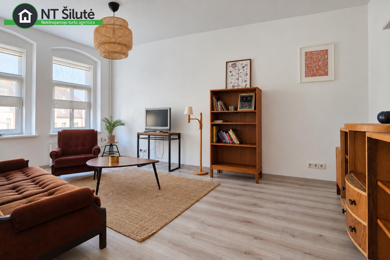 PARDUODAMAS JAUKUS 2 KAMBARIŲ BUTAS MIESTO CENTRE – LIETUVININKŲ G. 74 (3)
