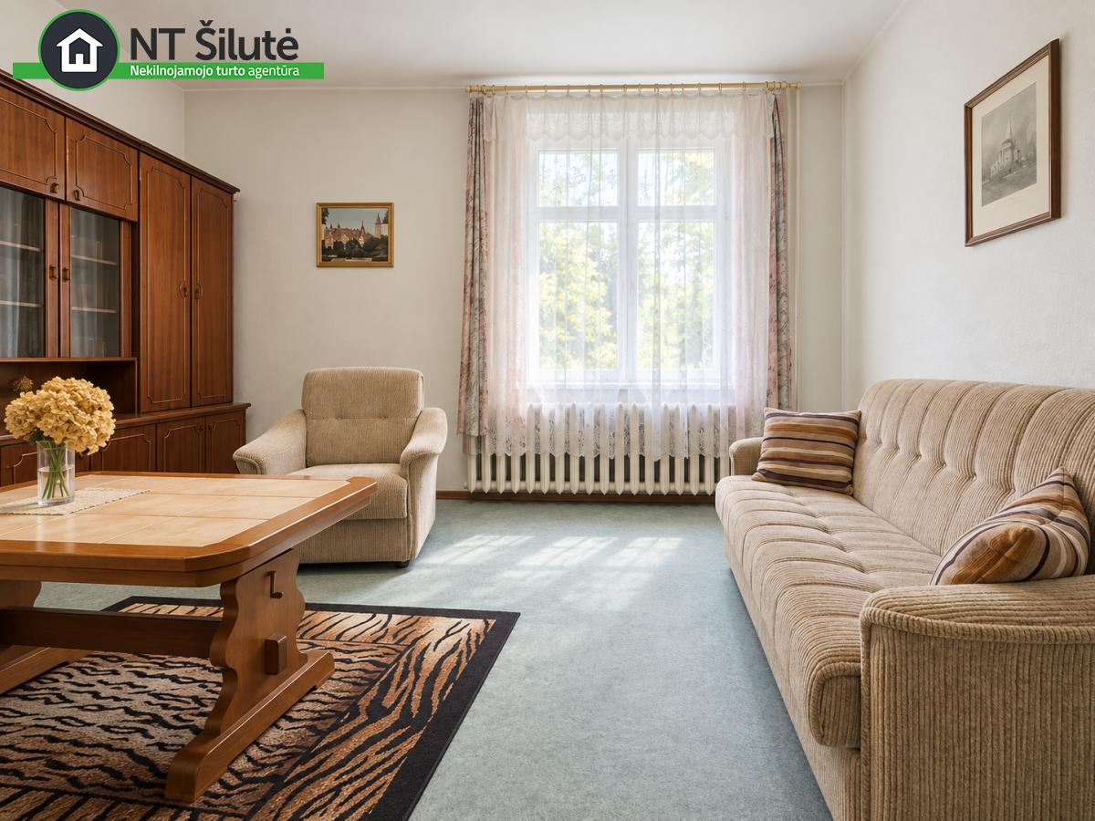 PARDUODAMAS 2 KAMBARIŲ BUTAS PIRMAME AUKŠTE LIETUVININKŲ G. 25 (6)