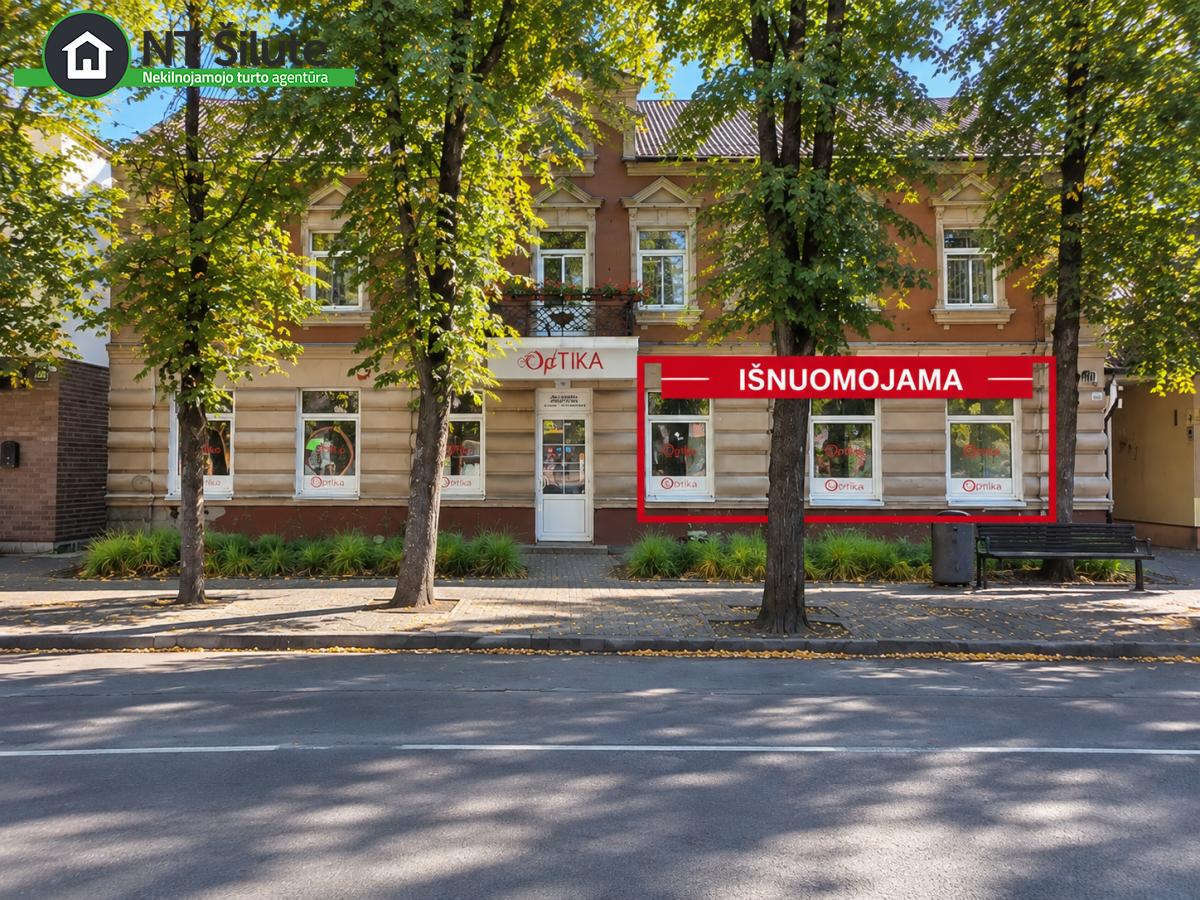 Išnuomojamos komercinės patalpos pačiame Šilutės miesto centre  (1)