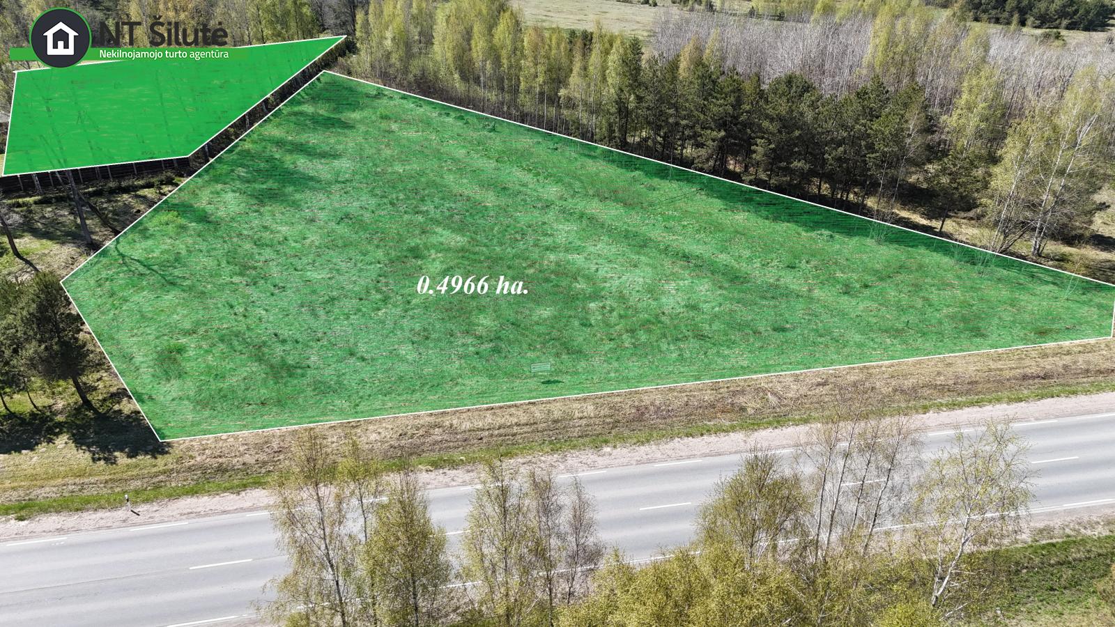 Parduodamas 0,4966 ha namų valdos sklypas Barzdūnų k., (4)