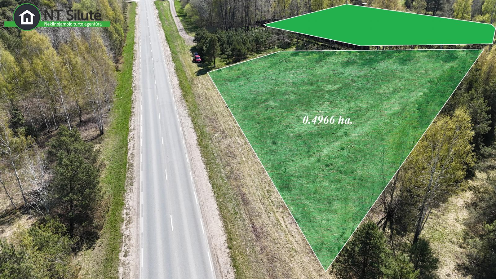 Parduodamas 0,4966 ha namų valdos sklypas Barzdūnų k., (1)