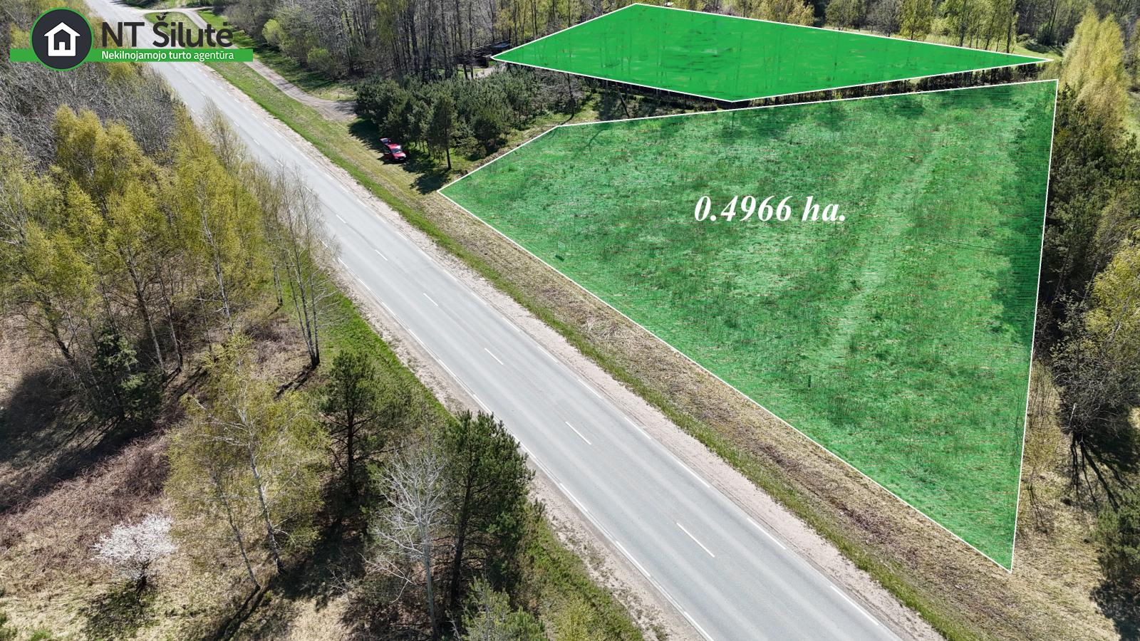 Parduodamas 0,4966 ha namų valdos sklypas Barzdūnų k., (3)