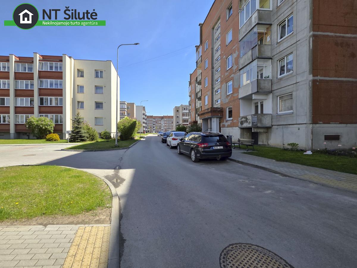PARDUODAMAS 2 KAMBARIŲ BUTAS ŠILUTĖJE, KNYGNEŠIŲ G. 4 (19)