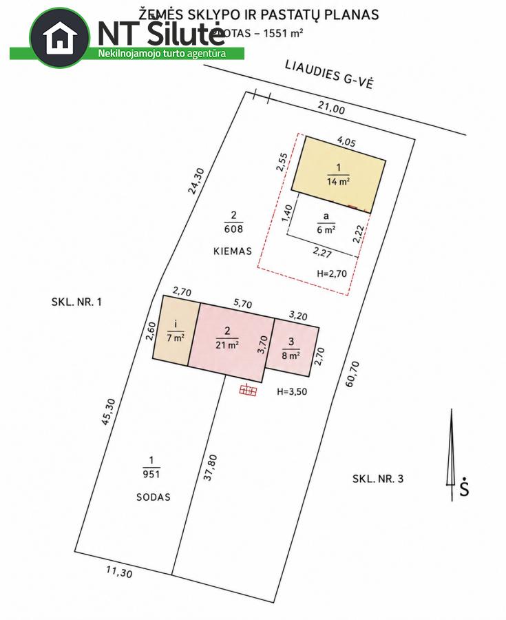 PARDUODAMAS GYVENAMASIS NAMAS ŽEMAIČIŲ NAUMIESTYJE, LAISVĖS G. 15 (28)