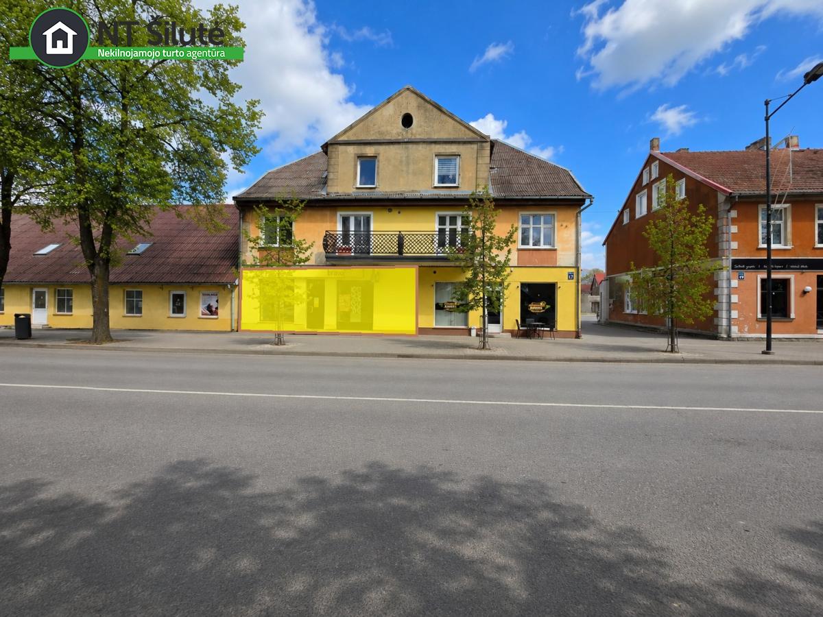 PARDUODAMOS KOMERCINĖS PATALPOS ŠILUTĖJE, TILŽĖS G. 17 (2)