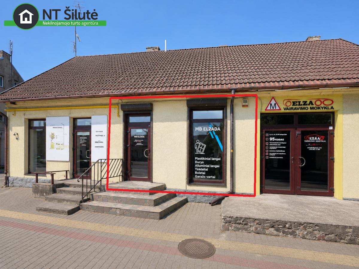 PARDUODAMOS KOMERCINĖS PATALPOS ŠILUTĖJE, TILŽĖS G. 7 (3)
