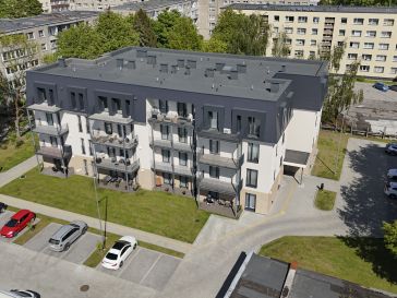 NAUJOS STATYBOS NAME PARDUODAMAS DVIEJŲ KAMBARIŲ BUTAS M.JANKAUS G. 10