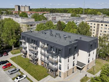 NAUJOS STATYBOS NAME PARDUODAMAS DVIEJŲ KAMBARIŲ BUTAS M.JANKAUS G. 10