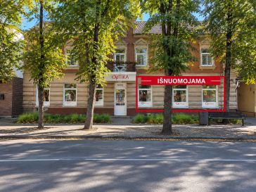 Išnuomojamos komercinės patalpos pačiame Šilutės miesto centre 