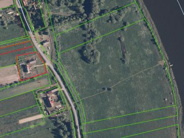 PARDUODAMA SODYBA RUSNĖJE SU 37.31 HA. ŽEMĖS SKLYPU