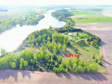 PARDUODAMAS 0.9797 ha. NAMŲ VALDOS SKLYPAS PRIE RAMUČIŲ TVENKINIO