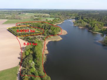 PARDUODAMAS 0.9797 ha. NAMŲ VALDOS SKLYPAS PRIE RAMUČIŲ TVENKINIO