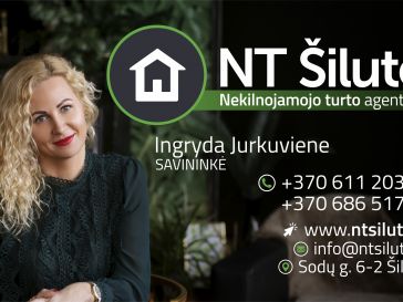 PARDUODAMAS  2 KAMBARIŲ BUTAS ŠILUTĖS R.SAV. TARVYDŲ K.