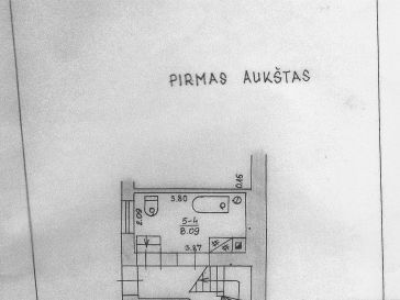 PARDUODAMAS 2 KAMBARIŲ BUTAS VYTAUTO G. 15