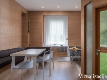 2 AUKŠTE PARDUODAMAS 3 KAMBARIŲ SU DIDŽIUOJU HOLU BUTAS 