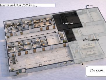 PARDUODAMA ADMINISTRACINIO PASTATO DALIS ŠILUTĖJE, TILŽĖS G. 48