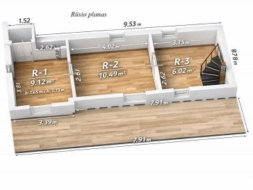PARDUODAMAS GYVENAMASIS NAMAS ŠILUTĖJE, NIDOS G.