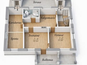 PARDUODAMAS GYVENAMASIS NAMAS ŠILUTĖJE, NIDOS G.