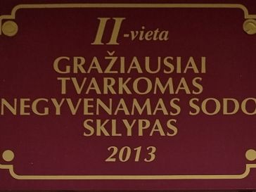 PARDUODAMAS SODO NAMAS SU ŪKINIU PASTATU IR 12.59 ARŲ ŽEMĖS SKLYPU