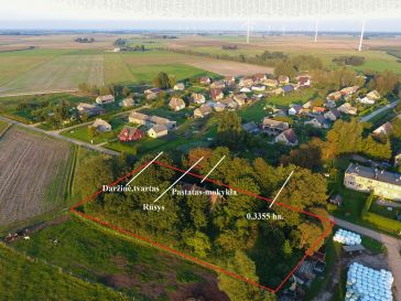 Parduodamas žemės sklypas su statiniais Kanteriškių K. Leitės g. 